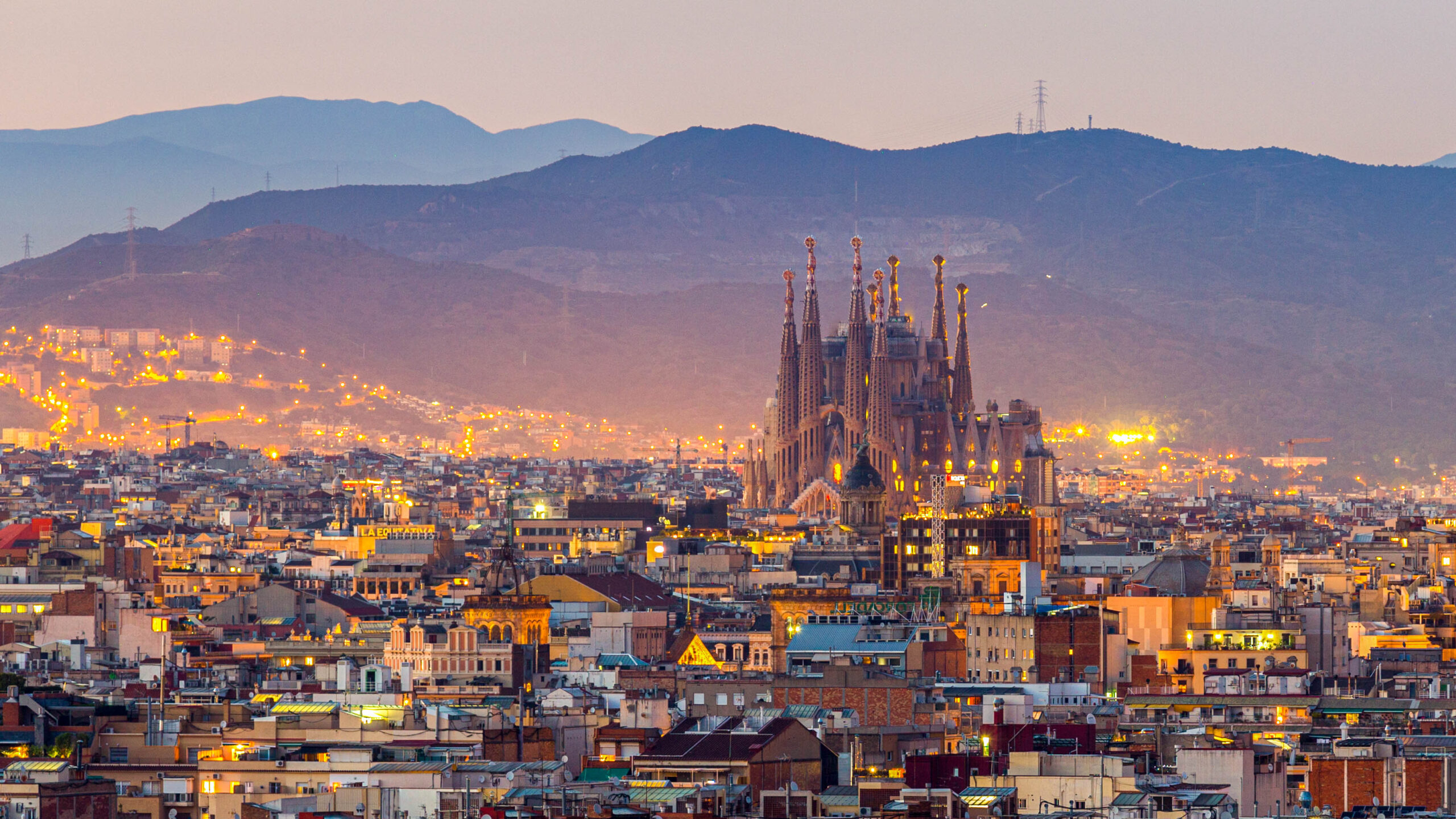 Barcelona Skyline